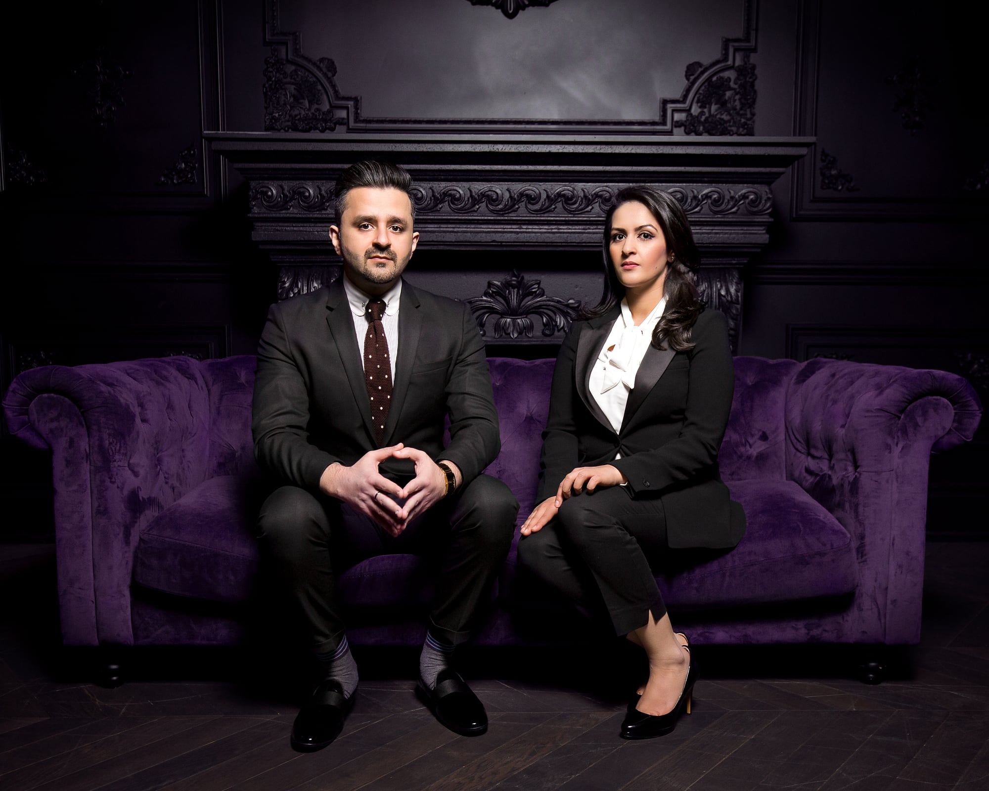 Ayoun Haroon and Sabeeya Akram, partners at Ayoun & Sabeeya LLP, at the firm's Mississauga office